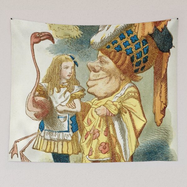 Item preview, Alice and The Duchess from Alice in Wonderland, illustrated by John Tenniel designed and sold by LoveSeasonz.