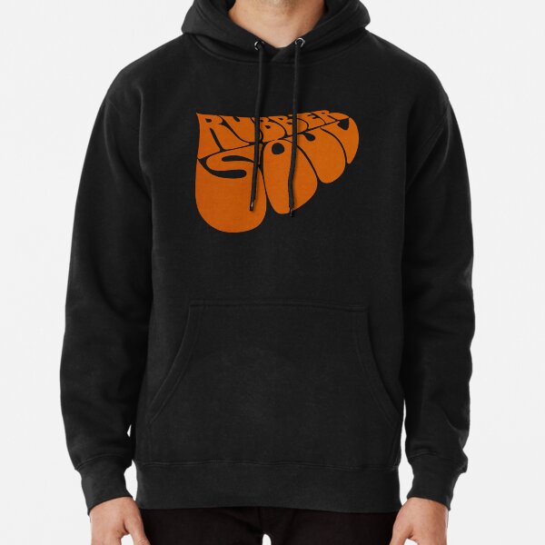 Sweatshirt with rubber logo