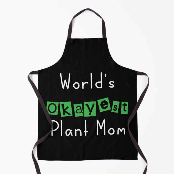 Item preview, worlds okayest plant mom stickers, funny plant stickers, succulent stickers, flower stickers, plant life stickers plant laptop stickers designed and sold by TomorrowQuotes.