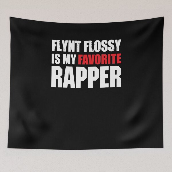 Item preview, Bibox Plus Flynt Flossy Is My Favorite Rapper T Shi Summer Fashion Teen Girl Trendy Cotton Printed Hot Fashionable Sellers Trend designed and sold by waskokats.