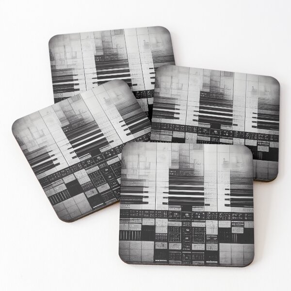 Item preview, Drum Machine Abstract designed and sold by Creative Shed Designs.