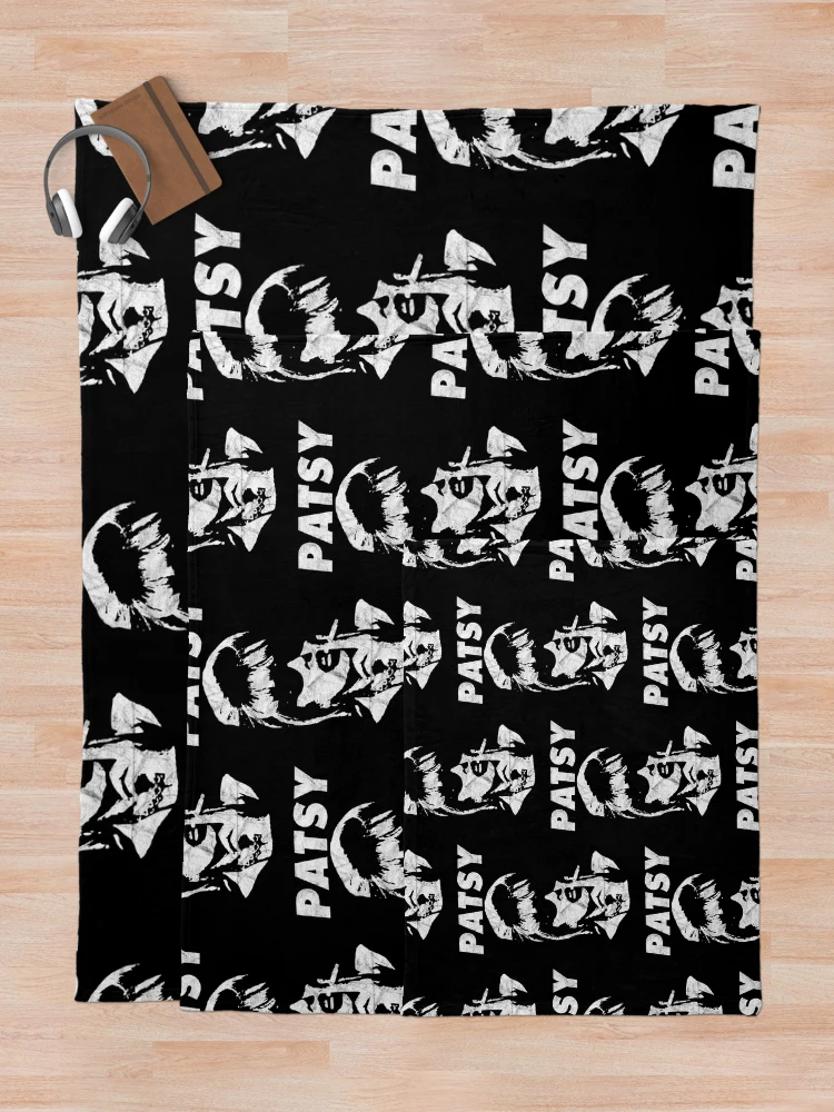 Thumbnail 5 of 6, Throw Blanket, Patsy - Distressed Design designed and sold by risible.