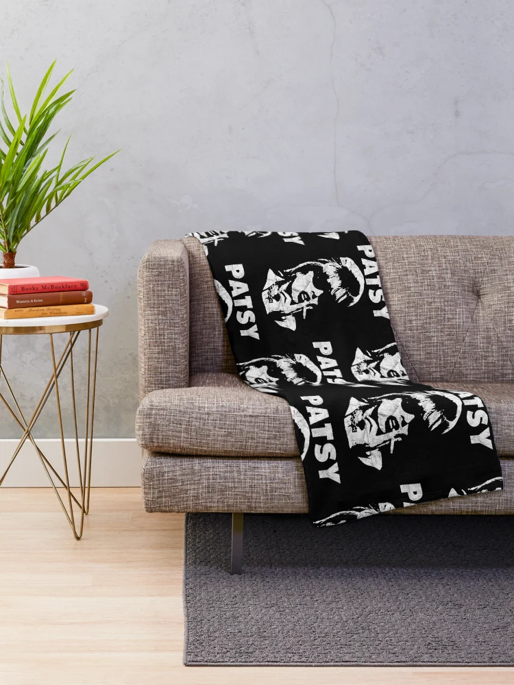 Thumbnail 2 of 6, Throw Blanket, Patsy - Distressed Design designed and sold by risible.