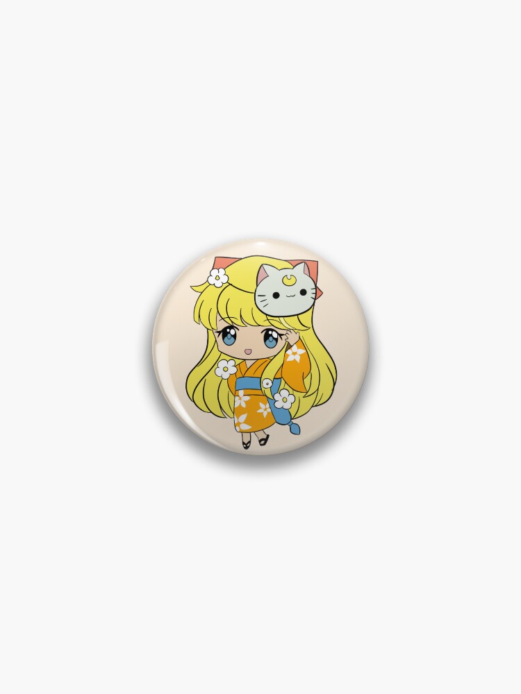 Sailorkrakenpins Minako/Venus outlet Kimono pin