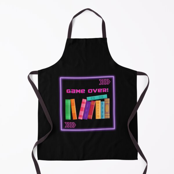 Aperçu de l'œuvre Game Over Book Stack ! créée et vendue par tmdaliggr.