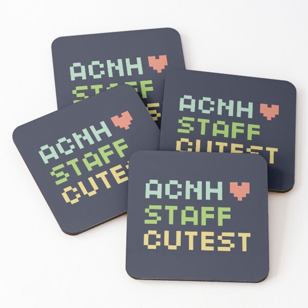 Item preview, ACNH STAFF CUTEST (NAVY BG) designed and sold by DesignByJennyyy.