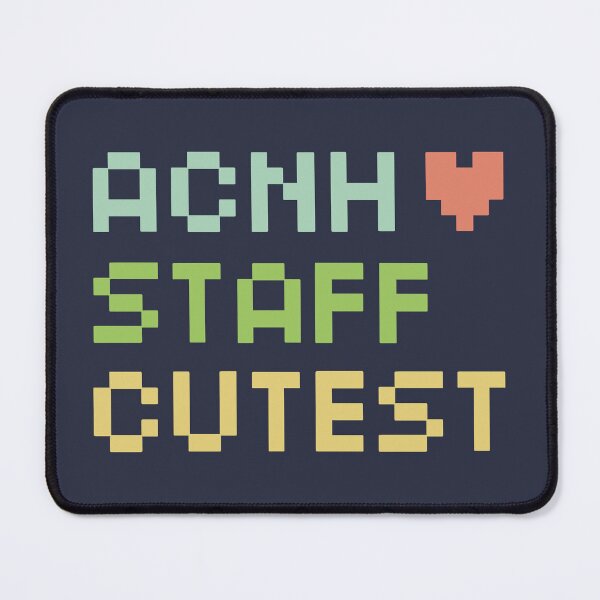 Item preview, ACNH STAFF CUTEST (NAVY BG) designed and sold by DesignByJennyyy.