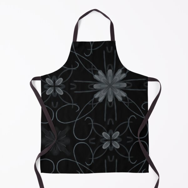 Item preview, Black and White Floral Mosaic. designed and sold by LaBellCreative.