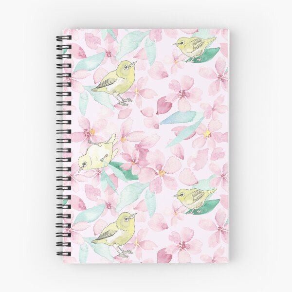 Item preview, Little Green Birds, pink designed and sold by Jayne E.