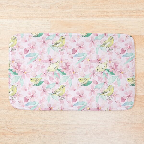 Item preview, Little Green Birds, pink designed and sold by Jayne E.