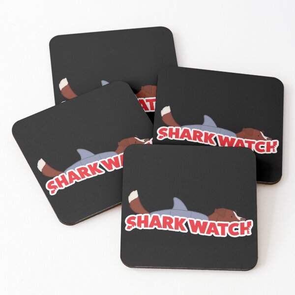 Item preview, Shark Watch - Nova Scotia Duck Tolling Retriever (Dark Red) designed and sold by KodiakGoods.