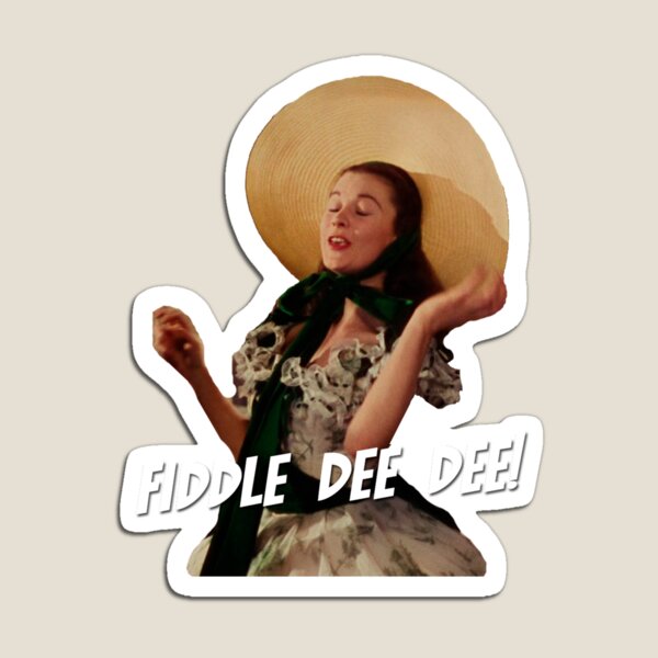 Item preview, "Fiddle Dee Dee!" by Scarlett O'hara designed and sold by NoctiferShop.