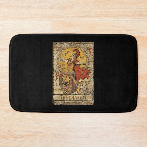 Item preview, Tarot Card The Chariot (vintage distressed design) designed and sold by siggyspatsky.