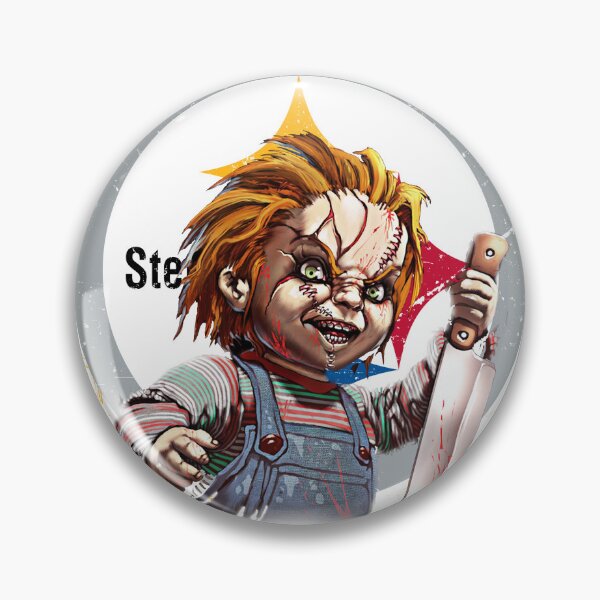Item preview, Halloween Pittsburgh Steelers Chucky  designed and sold by AndreaArteaga.