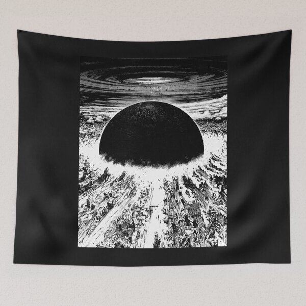 Item preview, Akira cyberpunk city explosion  designed and sold by RajinderKaur7.