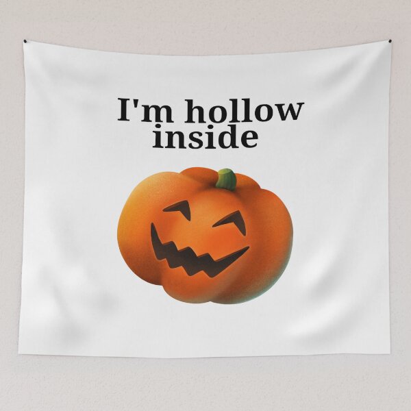 Item preview,  Pumpkin Puns - I'm Hollow Inside  designed and sold by Nero9o.