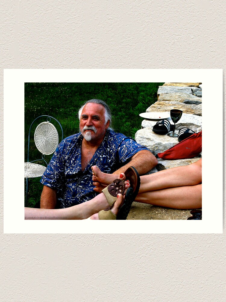 Thumbnail 1 of 3, Art Print, Santa On Vacation designed and sold by alvinsan9.