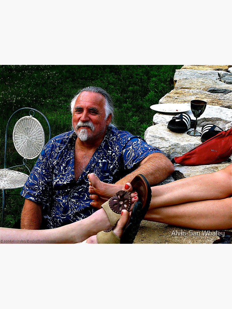 Thumbnail 3 of 3, Art Print, Santa On Vacation designed and sold by alvinsan9.