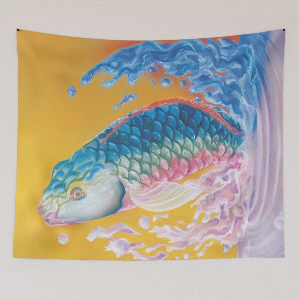 Item preview, Oily Fish designed and sold by JennyKirkStudio.