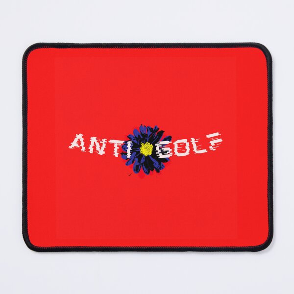 Item preview, Anti Golf Flower Red Blue White Yellow designed and sold by art-by-harmonie.