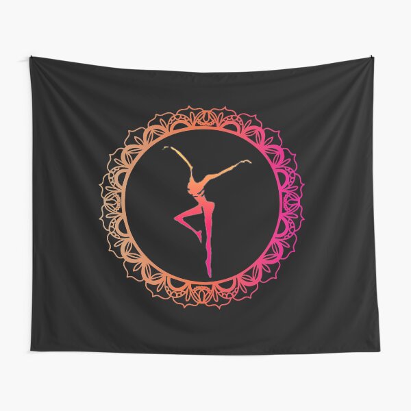 Neon Ombre Firedancer Mandala Dave Matthews Band Tapestry