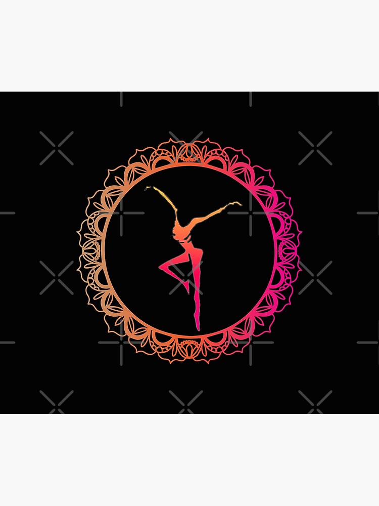 Thumbnail 6 of 6, Pet Blanket, Neon Ombre Firedancer Mandala Dave Matthews Band designed and sold by dmbdana.