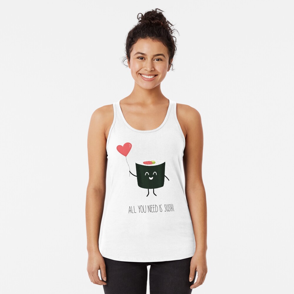Item preview, Racerback Tank Top designed and sold by cartoonbeing.