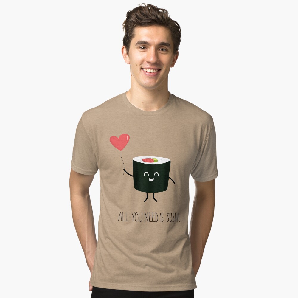 Item preview, Tri-blend T-Shirt designed and sold by cartoonbeing.