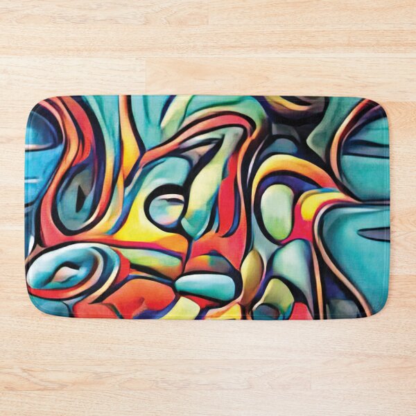 Item preview, Vibrant Life Abstract Digital Paintings designed and sold by ThinkFun! Design.