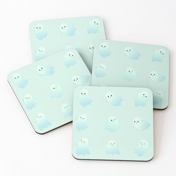 Item preview, Kawaii Ghosts Pack Blue designed and sold by everything4eva.