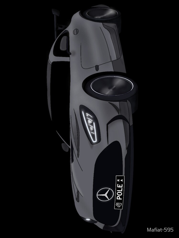 Discover Mercedes AMG GTR Black (Vertical) Iphone Case
