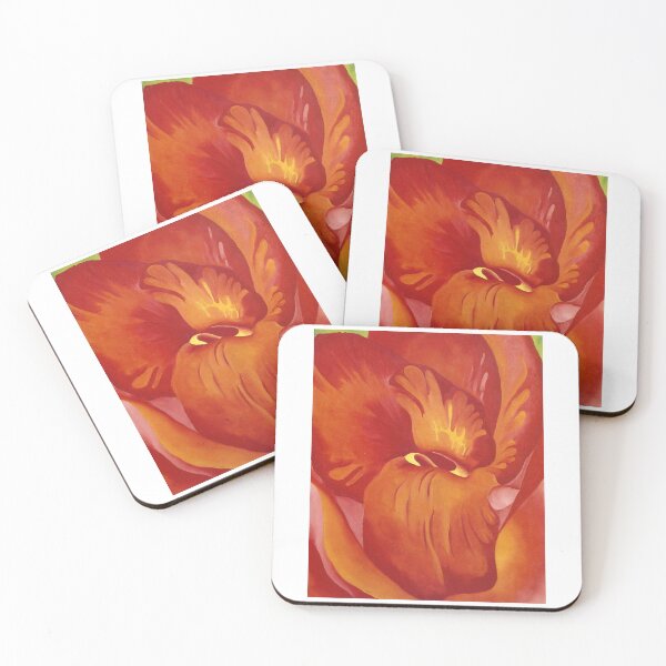 Item preview, Georgia O'Keeffe  Canna Red and Orange designed and sold by TeeARTHY.