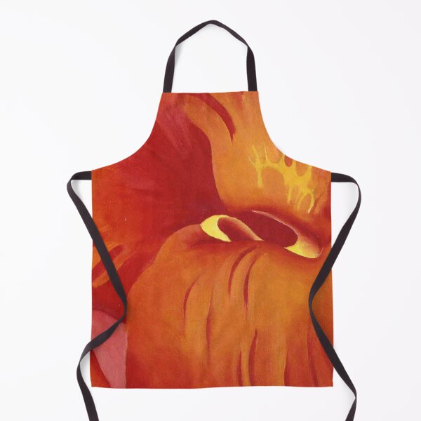 Item preview, Georgia O'Keeffe Canna Red and Orange designed and sold by TeeARTHY.