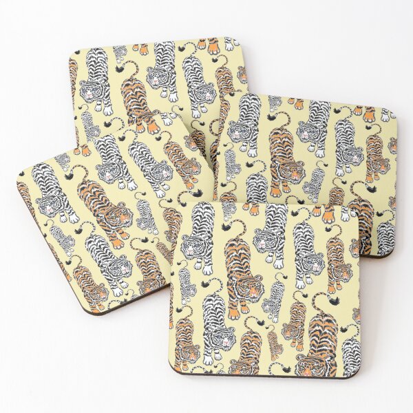 Item preview, Big Cats - Yellow designed and sold by KelliroDesigns.
