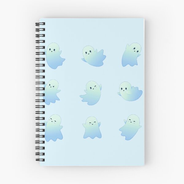 Item preview, Kawaii Ghosts Pack Blue designed and sold by everything4eva.