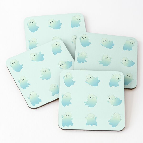 Item preview, Kawaii Ghosts Pack Turquoise designed and sold by everything4eva.
