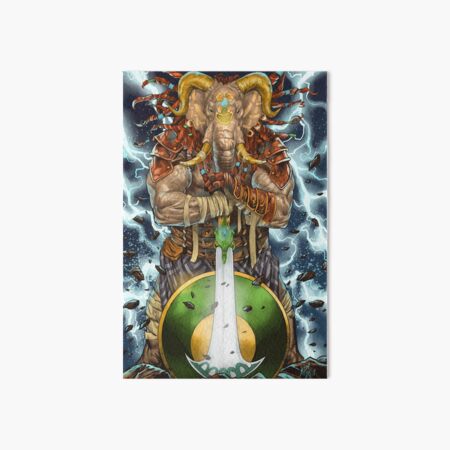 Elephant god Art Board Print