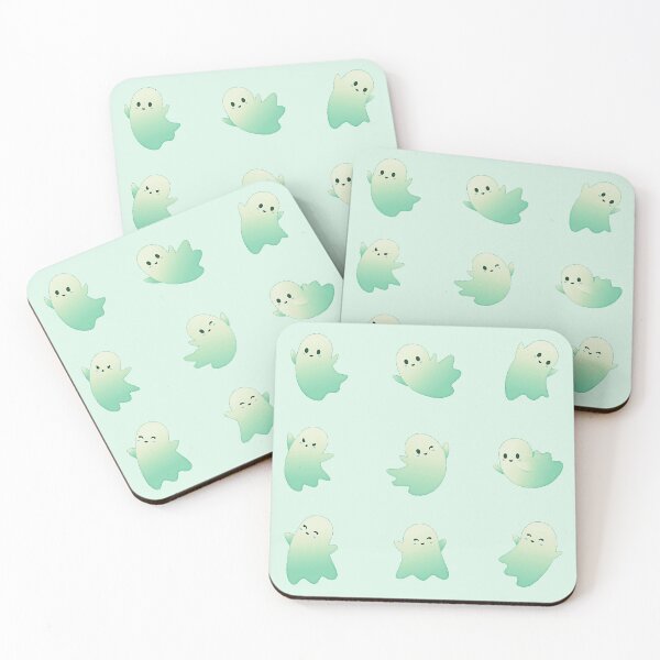 Item preview, Kawaii Ghosts Pack Green designed and sold by everything4eva.