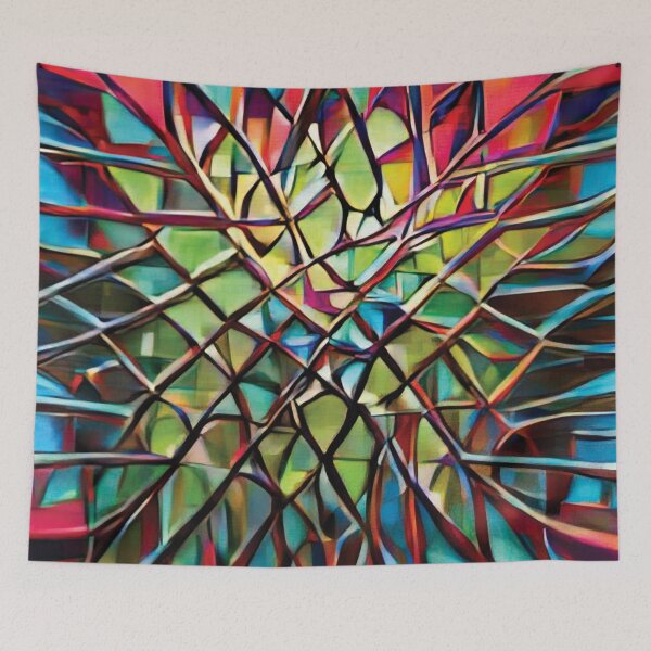 Item preview, Vibrant Life Abstract Digital Paintings designed and sold by ThinkFun! Design.