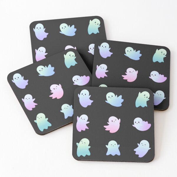 Item preview, Kawaii Ghosts Pack Purple Blue Tones designed and sold by everything4eva.