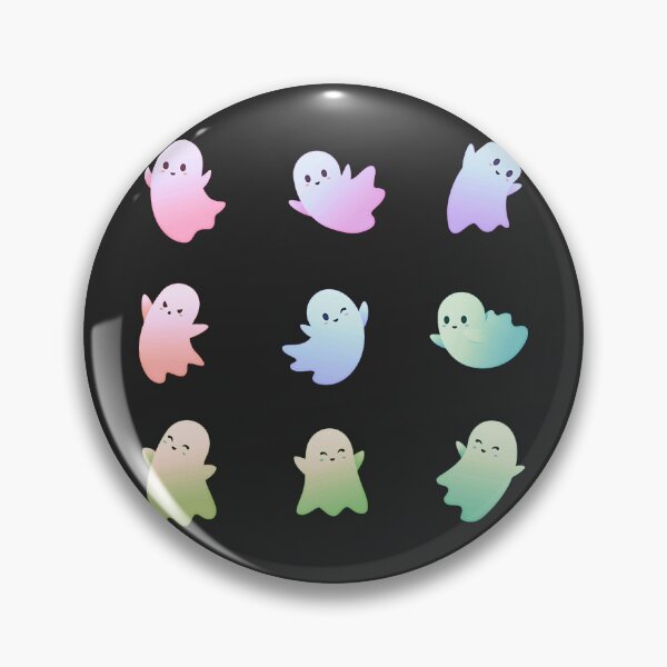 Item preview, Kawaii Ghosts Pack Rainbow designed and sold by everything4eva.