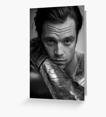 James' look Greeting Card