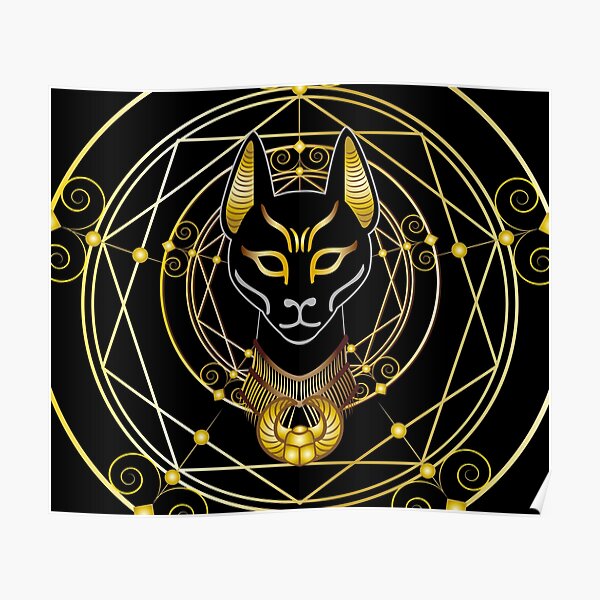 Golden Bastet Poster