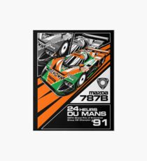 Mazda 787B - '91 Du Mans Champion Art Board