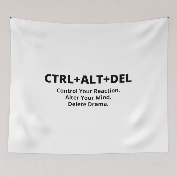 Item preview, Control Alt Delete designed and sold by LifeLongTees ..