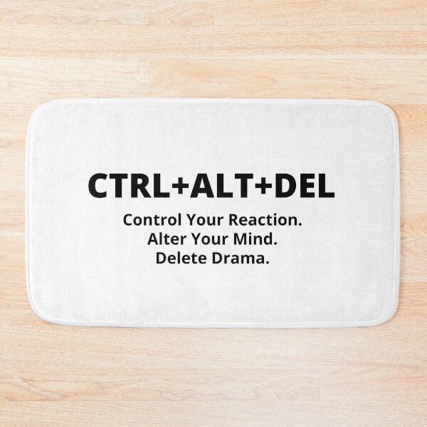 Item preview, Control Alt Delete designed and sold by LifeLongTees ..
