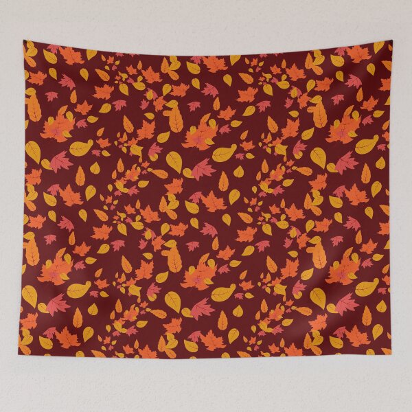 Item preview, leaves in the wind, falling at the beginning of autumn designed and sold by huape.