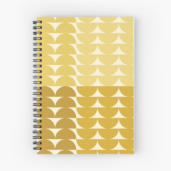 Item preview, Abstraction Shapes 125 in Yellow Gold Shades (Moon phase pattern abstract) designed and sold by nineFlorals.
