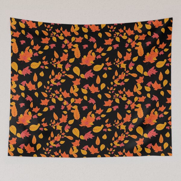 Item preview, leaves in the wind, falling at the beginning of autumn designed and sold by huape.