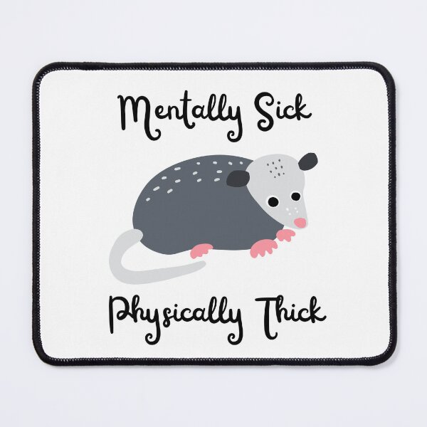 Item preview, Mentally Sick and Physically Thick designed and sold by LifeLongTees ..